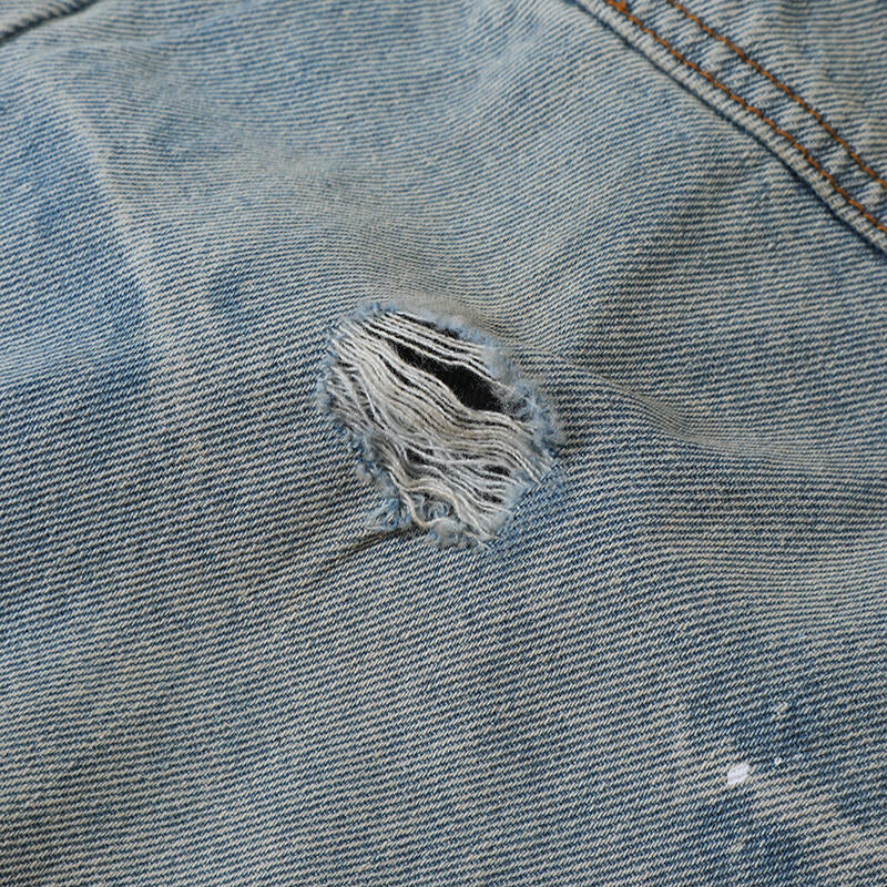 RUST OVERSIZED DENIM