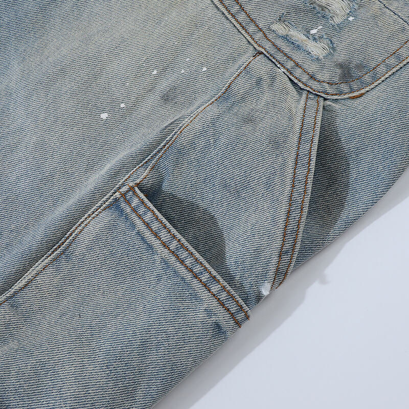 RUST OVERSIZED DENIM