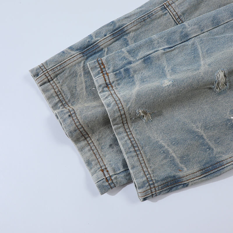 RUST OVERSIZED DENIM