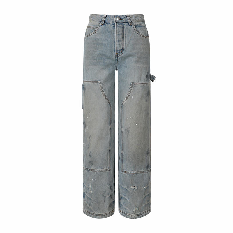 RUST OVERSIZED DENIM