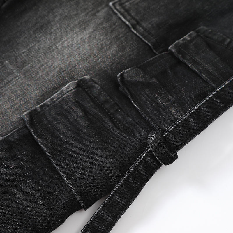 CARGO NINE9 DENIM (BLACK)