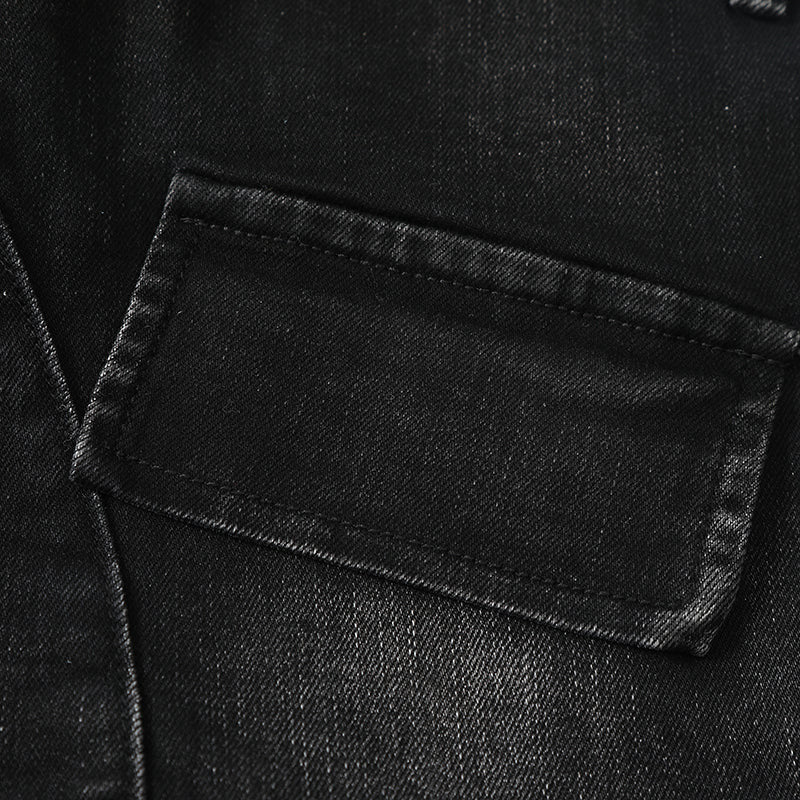 CARGO NINE9 DENIM (BLACK)