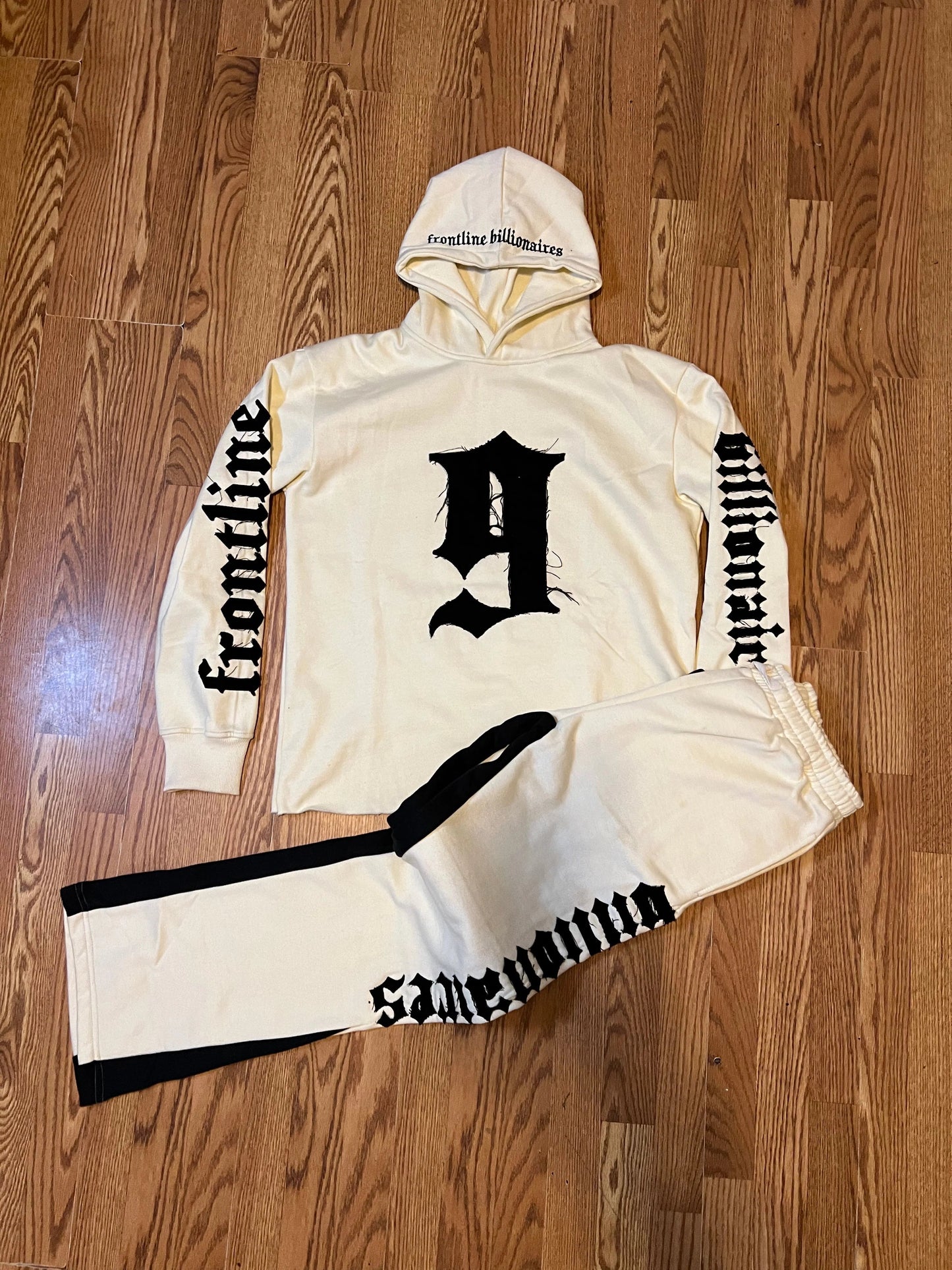 FNINE9 FLARED SWEATSUIT SET