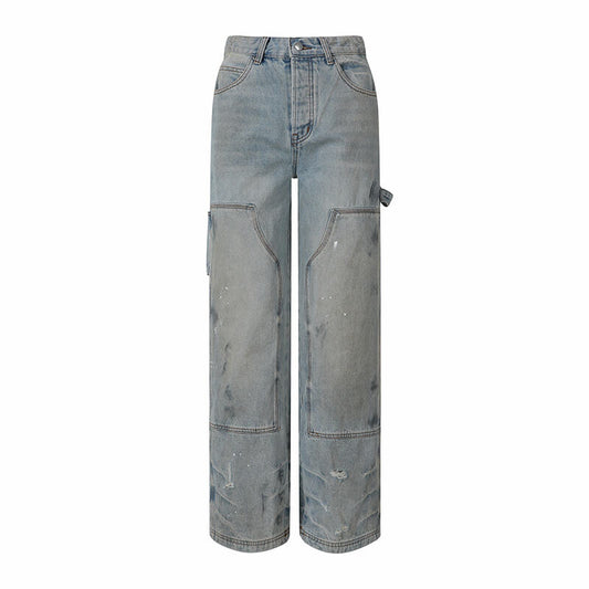 RUST OVERSIZED DENIM