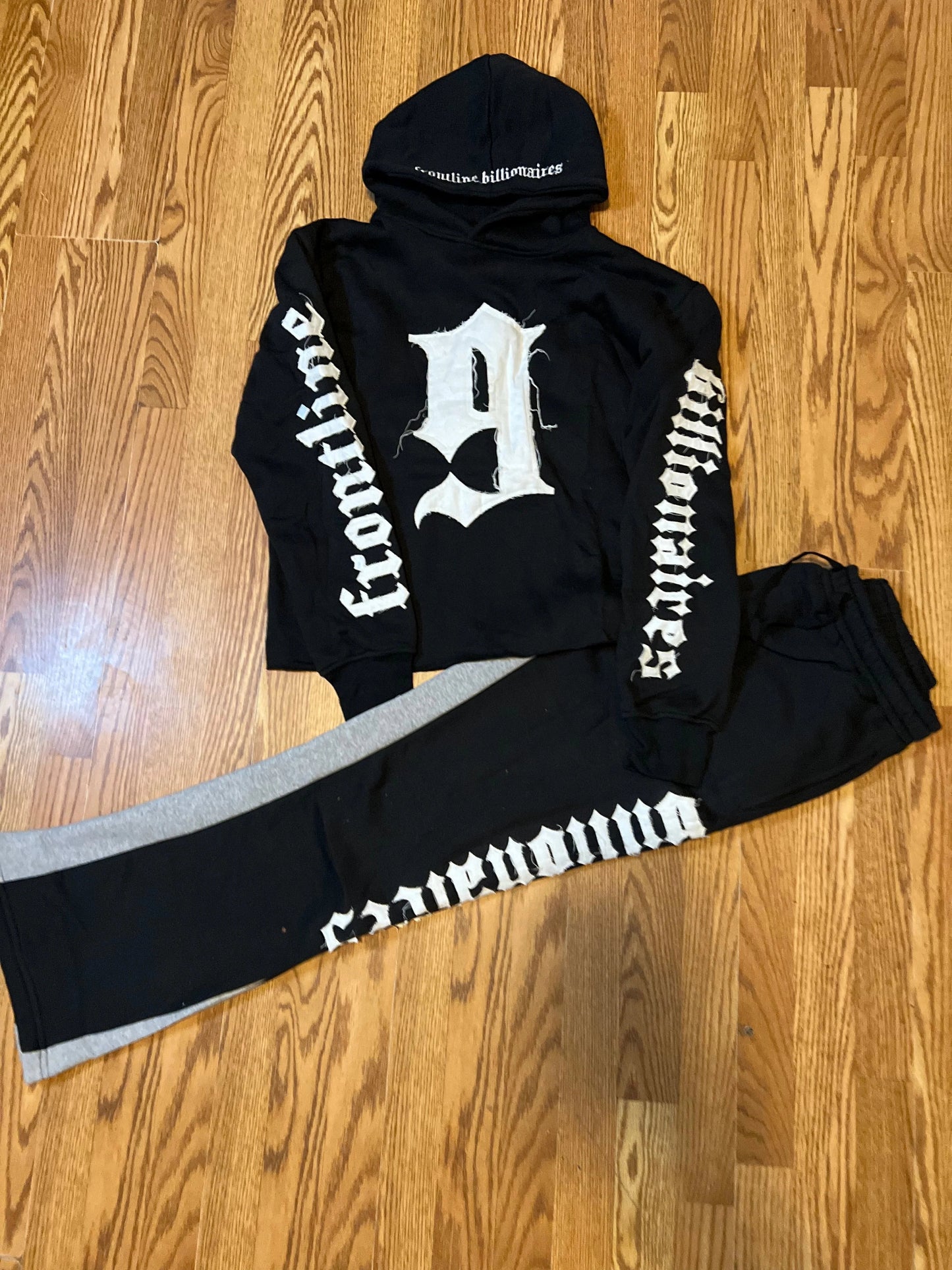FNINE9 FLARED SWEATSUIT SET